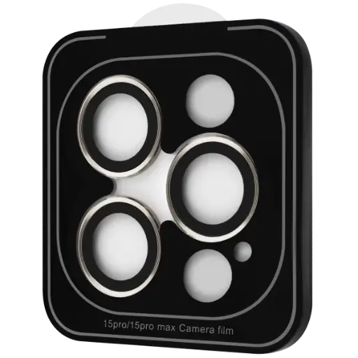 [DNA0028771] Proove Achilles Camera Lens Protector for iPhone 15 Pro/Max (Natural Titanium)