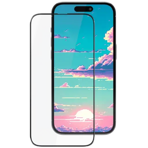 [DNA0028791] Proove Pixel Glass Screen Protector for iPhone 16 Pro Max (Black)