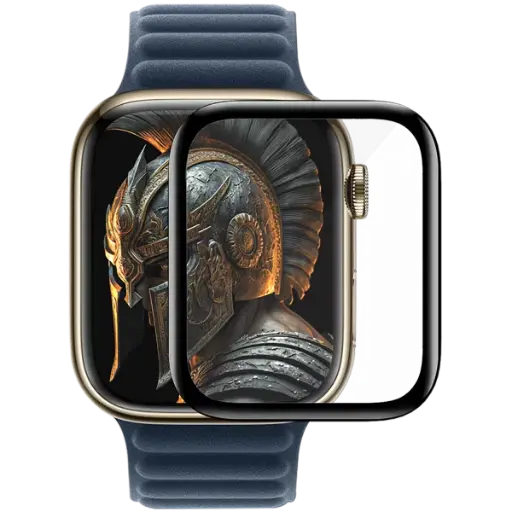 [DNA0028797] Proove Achilles Glass Screen Protector for Apple Watch 45mm Series 7/8/9 (Black)