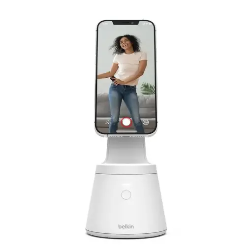 [DNA0029731] Belkin Magnetic Phone Mount with Face Tracking, White