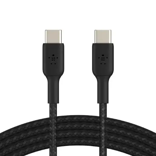 [DNA0029750] Belkin Braided USB-C to USB-C Cable, 1M, Black