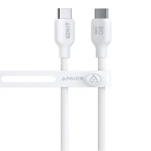 [DNA0029854] Anker 544 Bio-Based USB-C to USB-C Cable, 1m, White