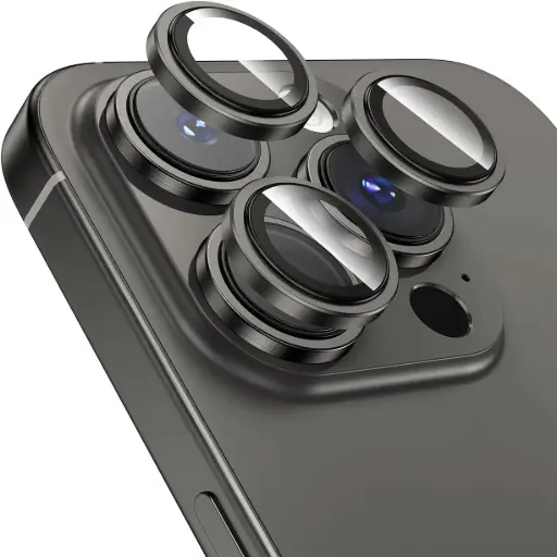 [DNA0030037] Phone Planet Camera Lens 15 Pro Max - Black