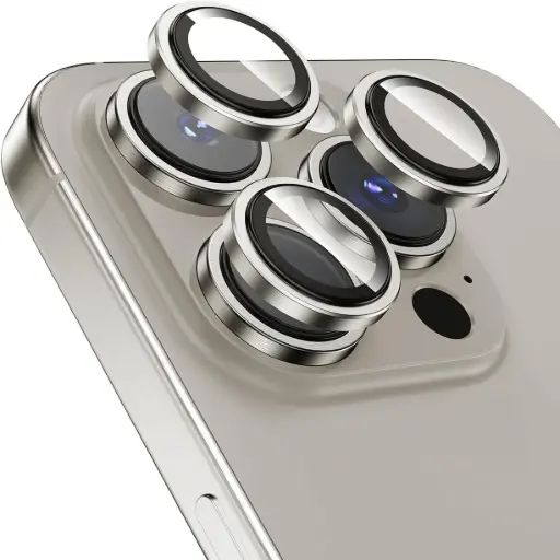 [DNA0030135] Phone Planet Camera Lens Protector 15 Pro / 15 Pro Max - Titanium