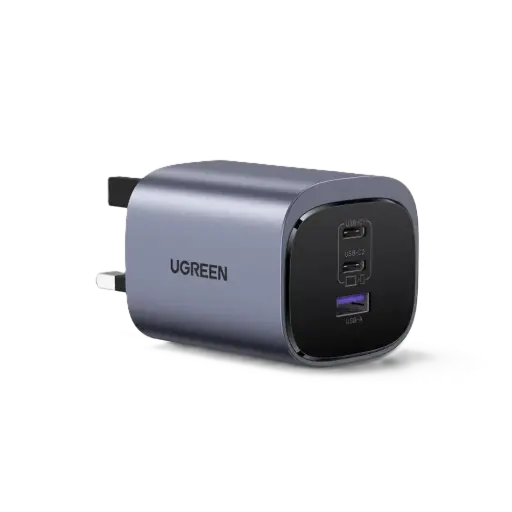[DNA0030189] UGREEN Nexode 65W 3-Port GaN Fast Charger - Black