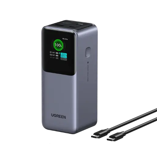 [DNA0030204] UGREEN Nexode 130W 20000mAh 3-Port Fast Charging Power Bank