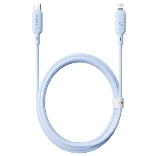 [DNA0030362] Baseus Silky Cable C to iP 20W 1m Blue