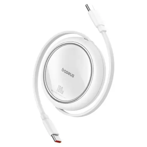 [DNA0030371] Baseus Free2Pull Retractable Cable C to iP 20W 1m White