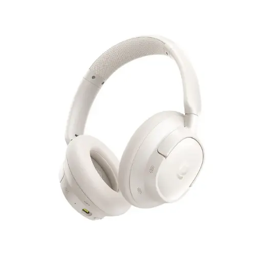 [DNA0030408] سماعات رأس لاسلكية باسيوس Bass BH1 Lite — اللون أبيض مائل للعاج