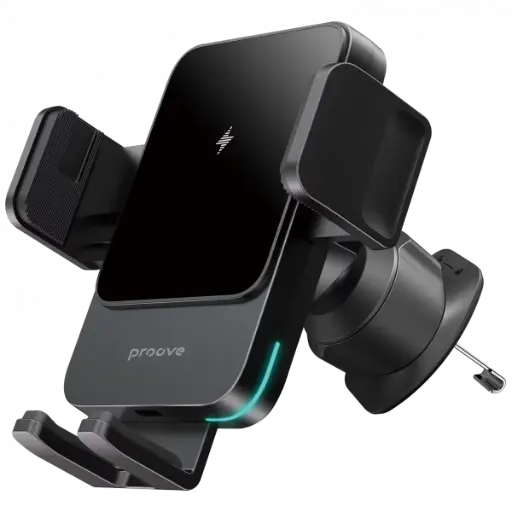 [DNA0030487] Proove Wireless Charging Car Holder Sonic 15W metal gray
