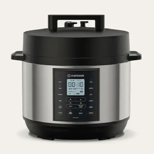 [DNA0030542] قدر Nutricook Smart Pot 2 من الستانلس ستيل بسعة 9.5 لتر