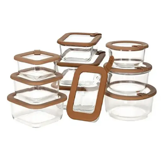[DNA0030582] Nutricook Glass Food Storage Container Set, 24-Piece
