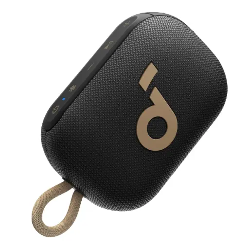 [DNA0030620] سماعة بلوتوث محمولة أنكر ساوندكور Select 4 Go — اللون الأسود والذهبي