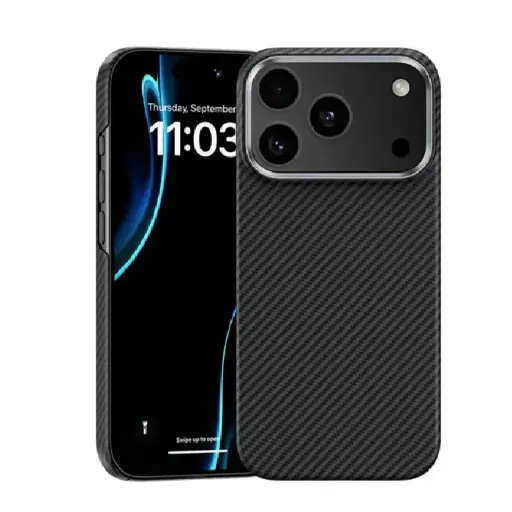 [DNA0030654] BENKS ARMORAIR 600D PHONE CASE KEVLAR IPHONE 17 PRO MAX - BLACK