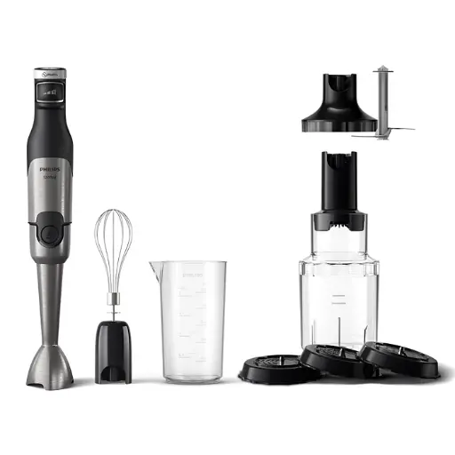 [DNA0030700] Philips 5000 Series Immersion Hand Blender 1200W with Spiralizer & XL Chopper HR2684/00