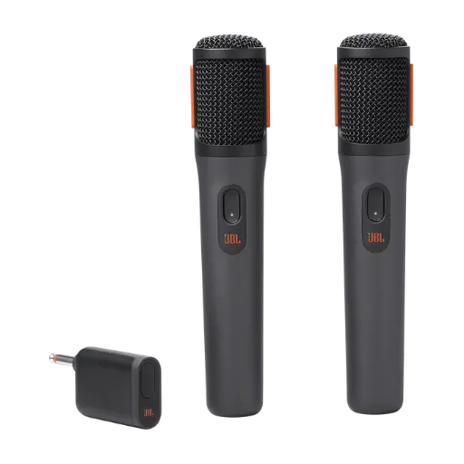 [DNA0030738] JBL PartyBox Wireless Mic Digital Wireless Microphones Set - Black