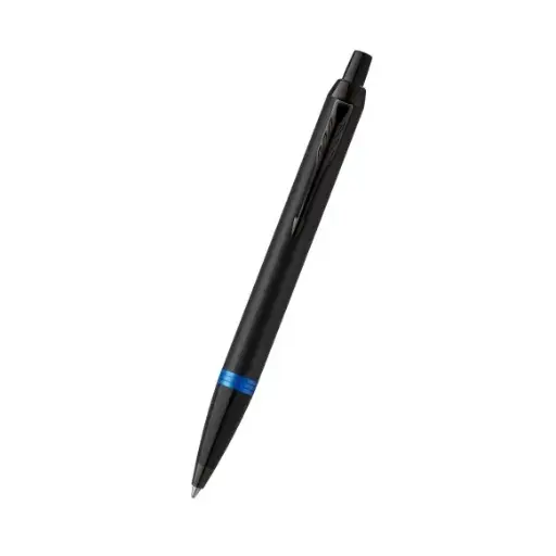 [DNA0031250] PARKER IM Professionals Vibrant Rings Ballpoint Pen - Marine Blue
