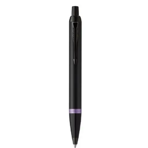 [DNA0031254] PARKER IM Professionals Vibrant Rings Ballpoint Pen - Amethyst Purple 