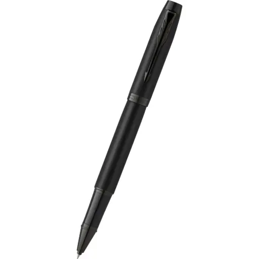 [DNA0031260] PARKER IM Achromatic Monochrome Rollerball Pen Fine - Matte Black 