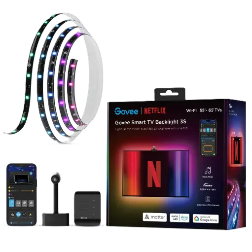 [DNA0031326] Govee Envisual TV Backlight 3S 55~65 inch Netflix