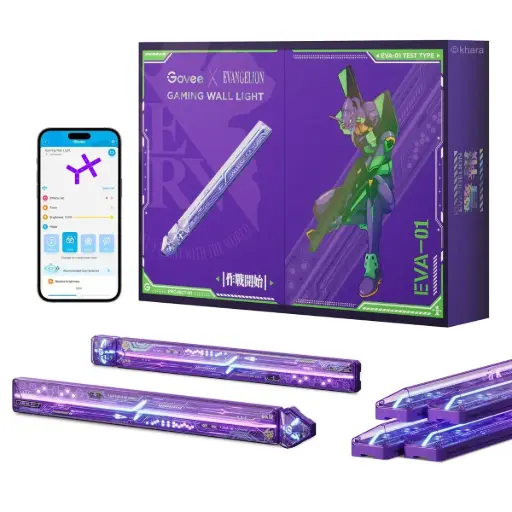 [DNA0031327] Govee x Evangelion Gaming Wall Light 6+2