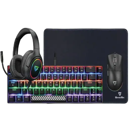 [DNA0031341] GamerTek Power Pack V2 4-in-1 Gaming Bundle Black