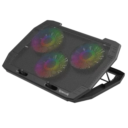 [DNA0031445] قاعدة تبريد لابتوب ريدراغون GCP511 - أسود (RGB)