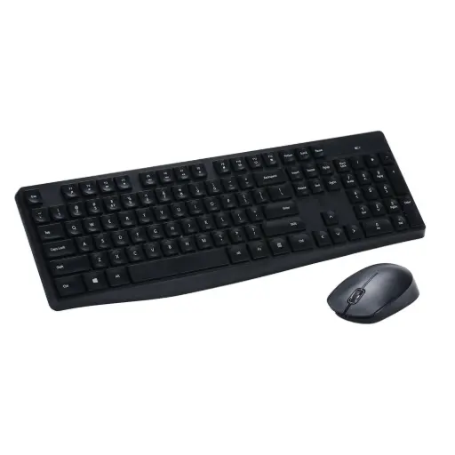 [DNA0031572] طقم hp CS10 لاسلكي - لوحة مفاتيح وماوس - أسود