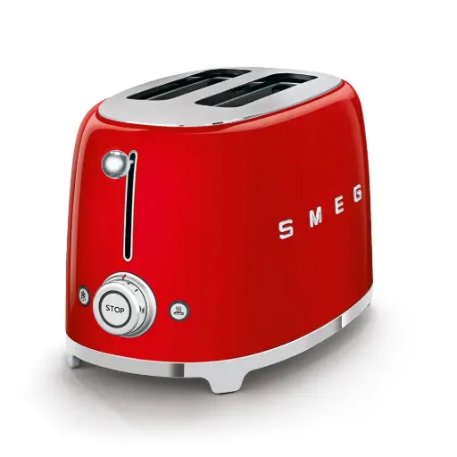 [DNA0031623] Smeg 50's Style 2 Slice Toaster - Red