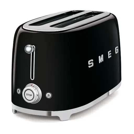 [DNA0031625] Smeg 50's Style 4 Slice Toaster - Black