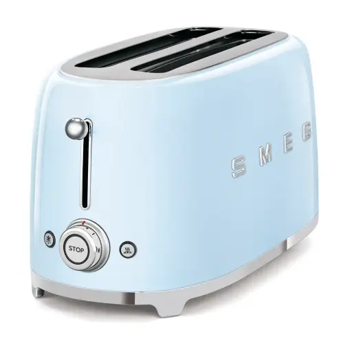 [DNA0031629] Smeg 50's Style 4 Slice Toaster - Pastel Blue