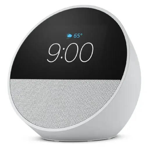 [DNA0031655] Amazon Echo Spot Smart Alarm Clock with Alexa - White