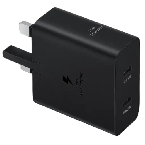 [DNA0031694] Samsung 50W PD Power Adapter with 5A USB-C Cable 3-PIN - Black 