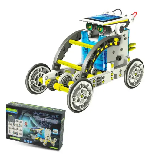 [DNA0031832] Sundus Transforming Robot 14-in-1 DIY Kit | STEM Science Educational Building Robot Toy for Kids