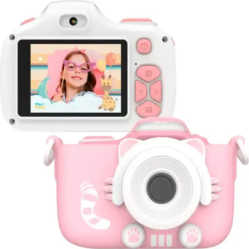 [DNA0031958] myFirst Kids Camera Camera 3 - Pink