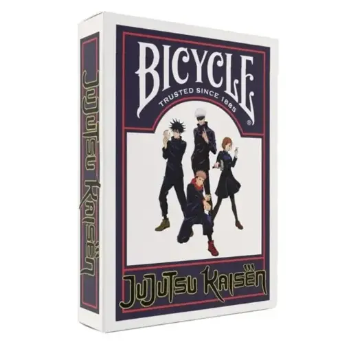 [DNA0032015] Bicycle Playing Cards - Jujutsu Kaisen | Anime Edition Standard Deck | 52 Cards