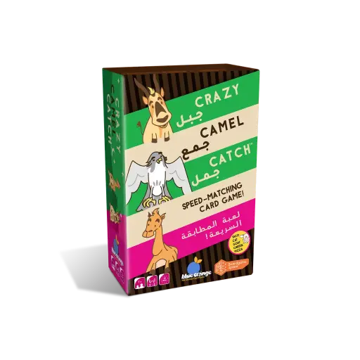 [DNA0032037] Crazy Camel Catch | Fast-Paced Family Card Game | Boardgame Space