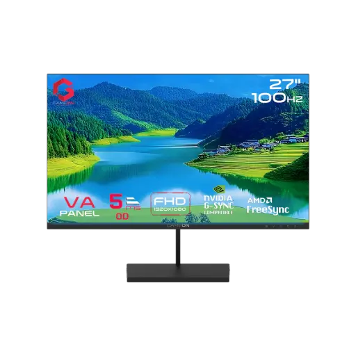 [DNA0032121] GAMEON GB27F100 Basic Series 27" FHD 100Hz  VA Panel Gaming Monitor - Black