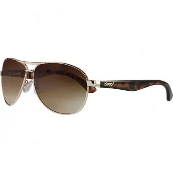 [DNA0032355] Zippo Sunglasses – Rectangular Shape Classic Full-Rim Frame – OB56-02