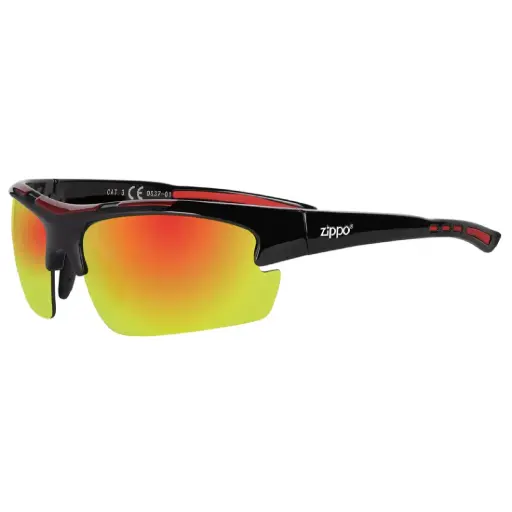 [DNA0032438] Zippo Sport Sunglasses – Full-Rim Wraparound Sport Frame – OS37-01
