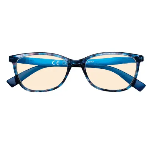 [DNA0032685] Zippo Blue Light Filter Glasses – BL3 Rectangle Clear Frame Zero Power – 31Z-BL3-ZERO
