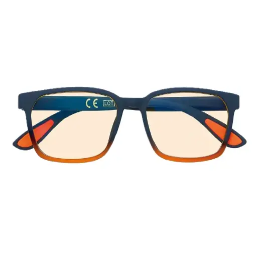 [DNA0032691] Zippo Blue Light Filter Glasses – BL17 Rectangle Clear Frame Zero Power – 31Z-BL17-ZERO