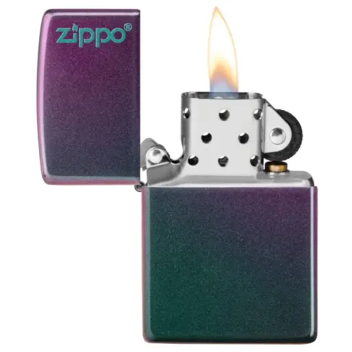 [DNA0032803] Zippo Windproof Lighter – Slim Chrome – Zippo Logo Design – 49146ZL