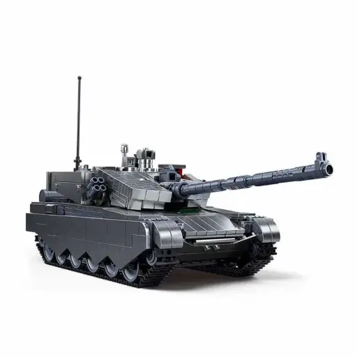 [DNA0034213] مجموعة مكعبات بناء دبابة ZTZ-99A (بطلاء معدني) بمقياس 1/35 من سلوبان - 1079 قطعة