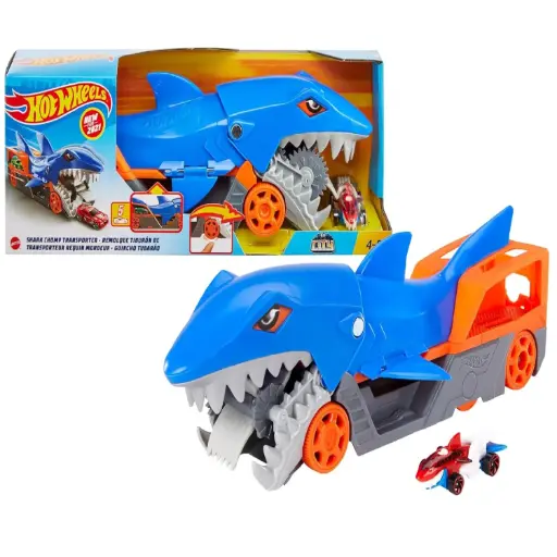 [DNA0034459] Hot Wheels Shark Chomp Transporter