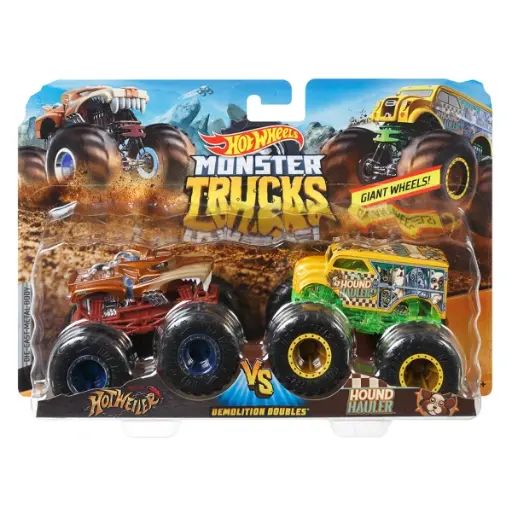 [DNA0034461] Hot Wheels Monster Trucks 1:64 Die-Cast 2-Pack Assortment