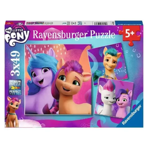 [DNA0034535] Ravensburger My Little Pony 3x49 Piece Jigsaw Puzzle