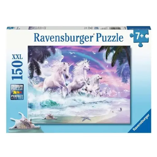[DNA0034551] Ravensburger Unicorns on the Beach Jigsaw Puzzle - 150 Pieces