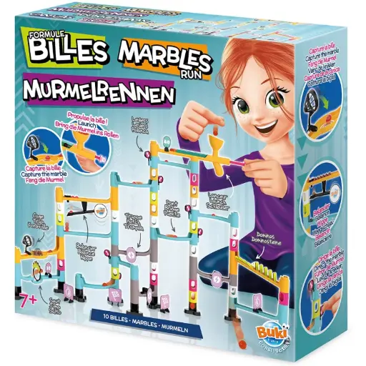 [DNA0034582] مجموعة مسارات الكرات الرخامية (Marble Run) من بوكي