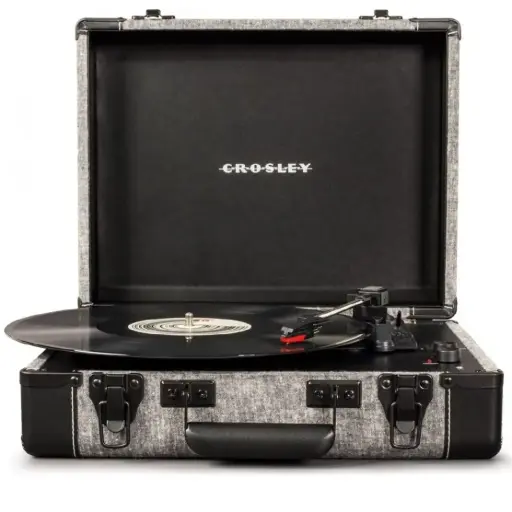 [DNA0034667] Crosley Bluetooth Out Deluxe Executive Turntable - Smoke